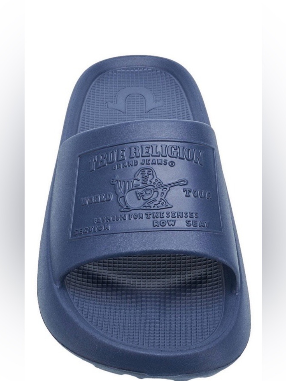 NWT $69 True Religion slides sz 12